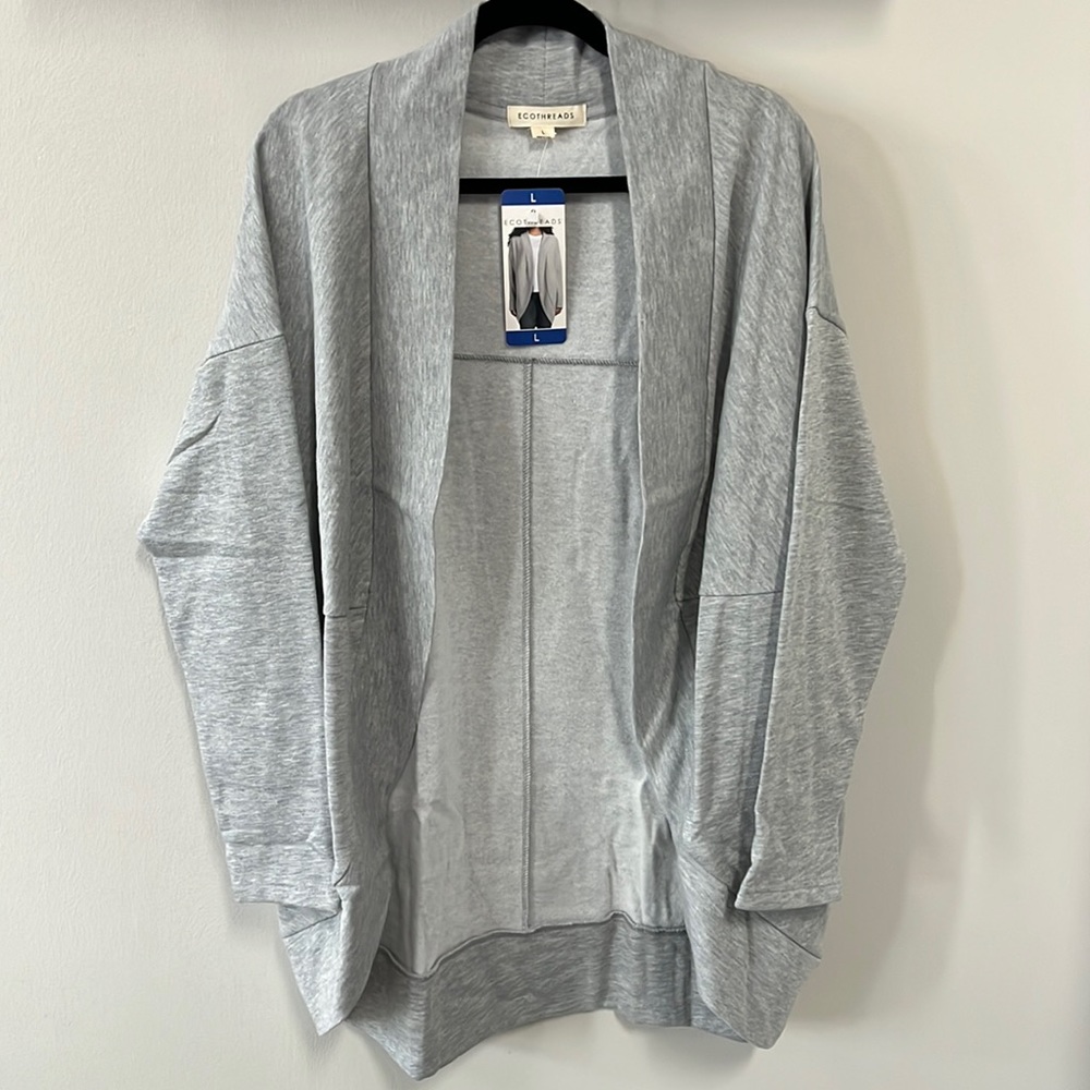 Ecothreads Cardigan (Grey / L)